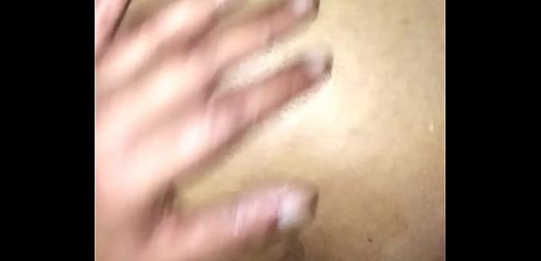  My wife first anal with loud moan